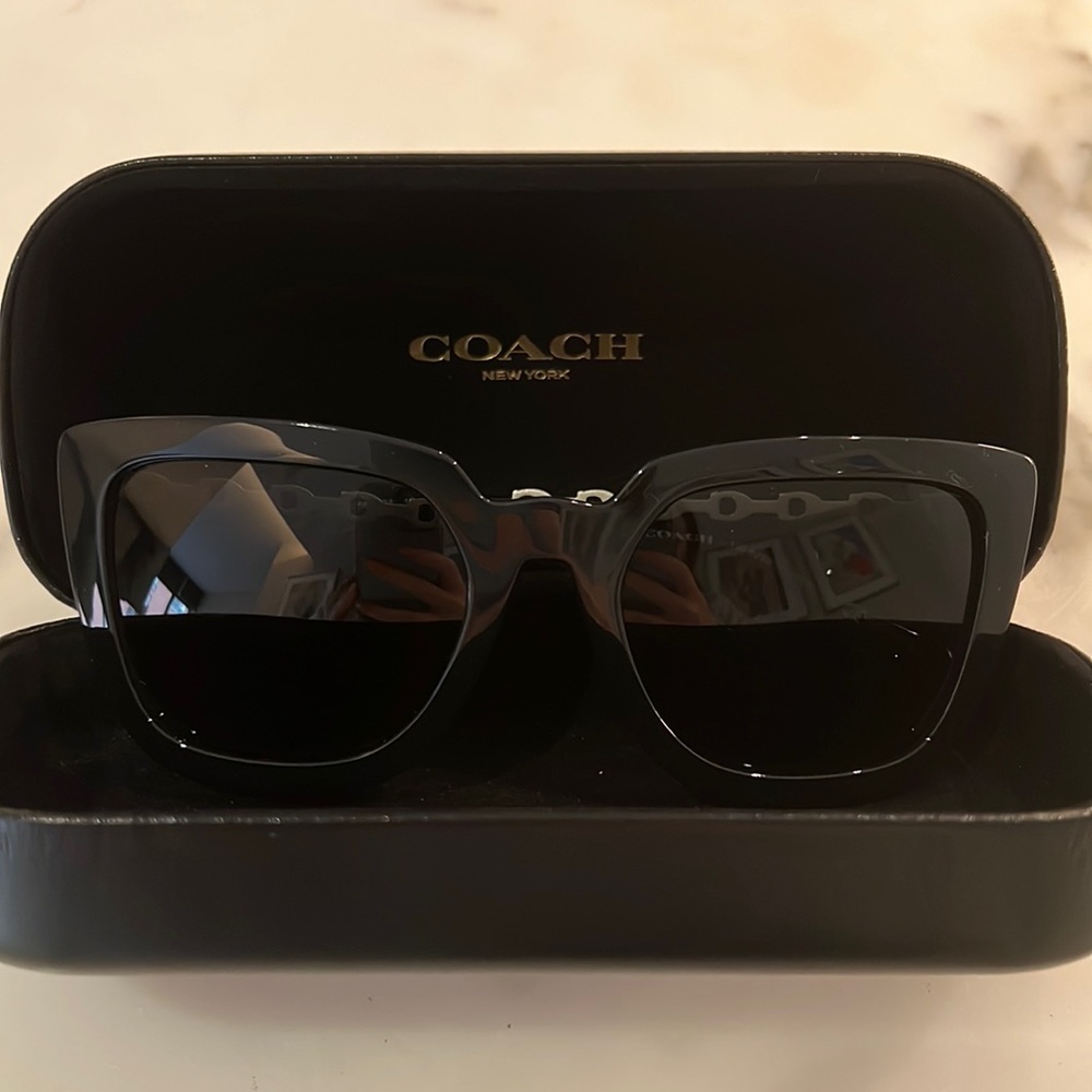 Black Coach women’s sunglasses